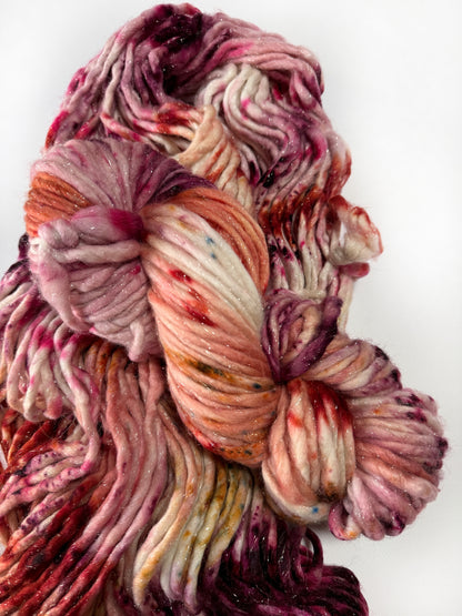 Peach Season - Super Chunky Sparkle - Okanagan Dye Works