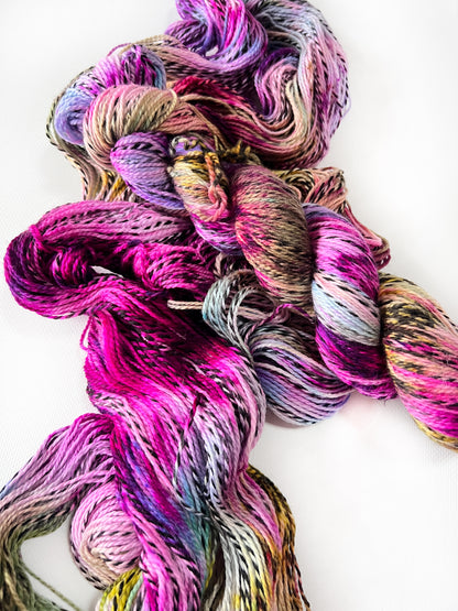 Monster Mash - Fingering Zebra 2 Ply - Okanagan Dye Works